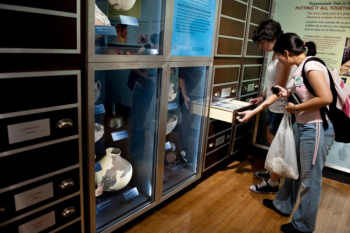 Patrons looking at the Exhibits inside the Governors House Cultural Center Museum 