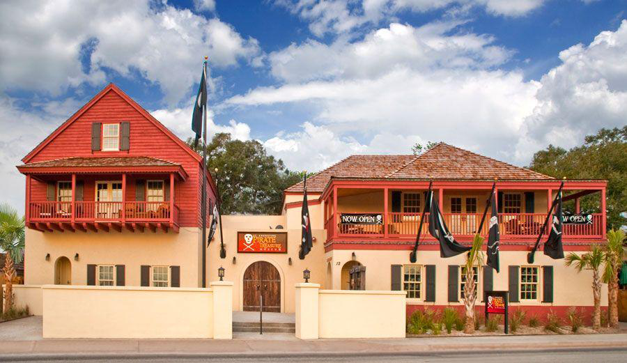 Picture of the outside  of the St. Augustine Pirate Treasure Museum