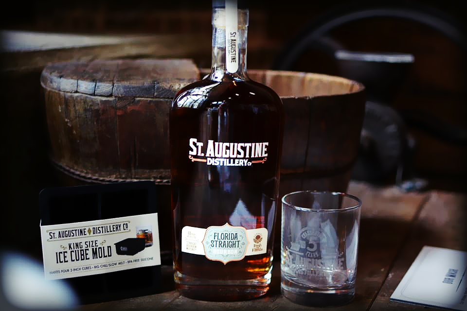 St. Augustine Distillery bottle of bourbon