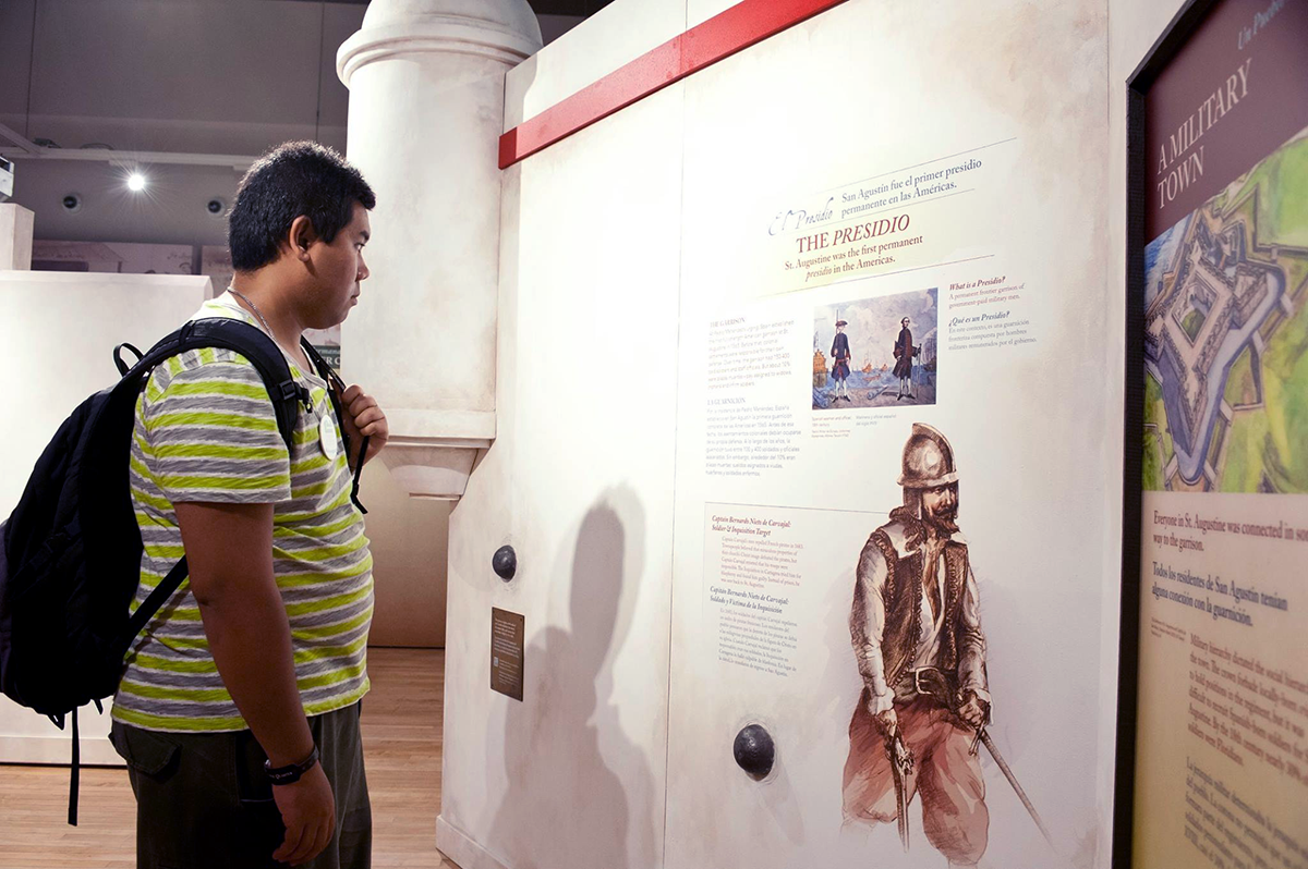 Patrons looking at the Exhibits inside the Governors House Cultural Center Museum 