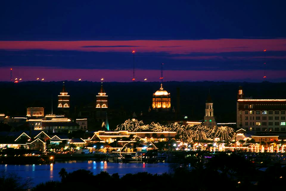 Schooner Freedom Nights of Lights view from being aboard