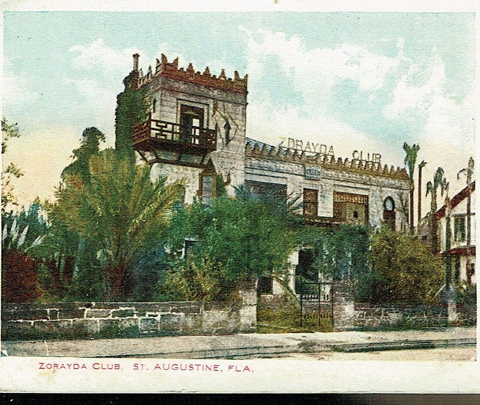 Historic photo of Villa Zorayda before it turned into a museum 