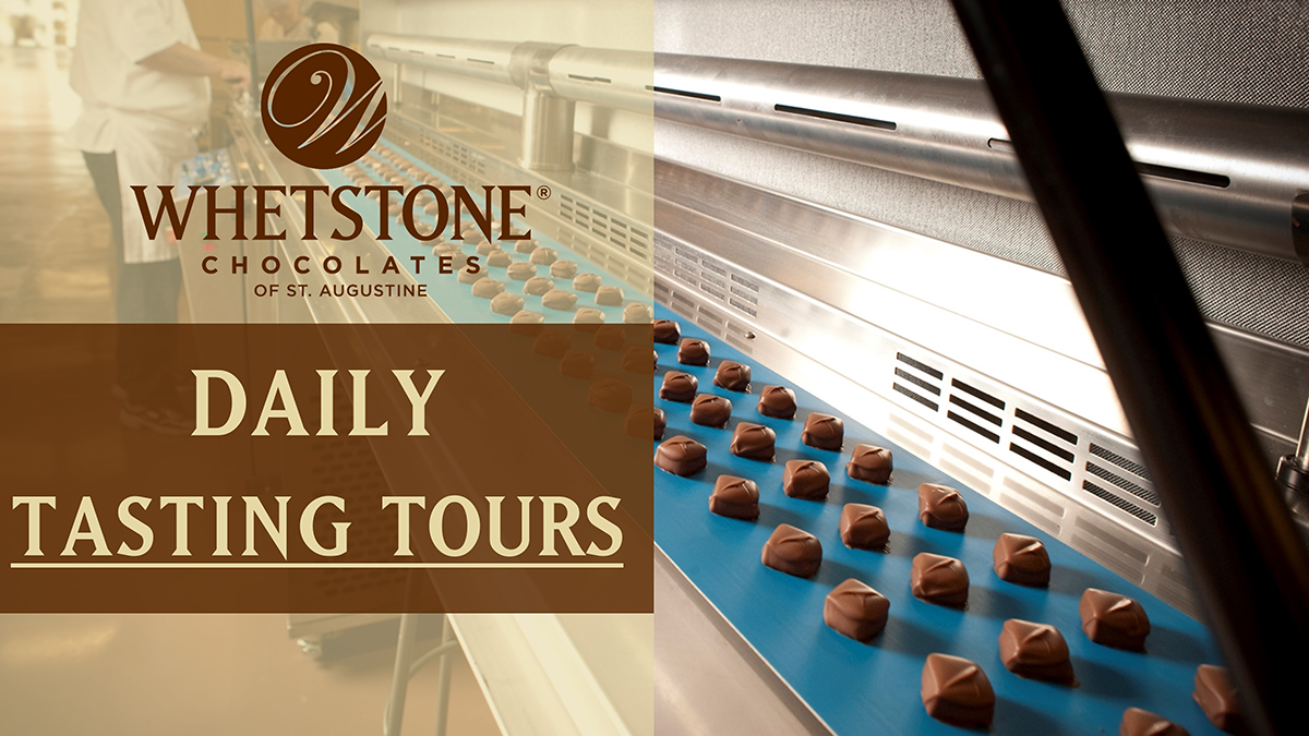 Whetstone Chocolate Factory Daily Tasting Tours Logo