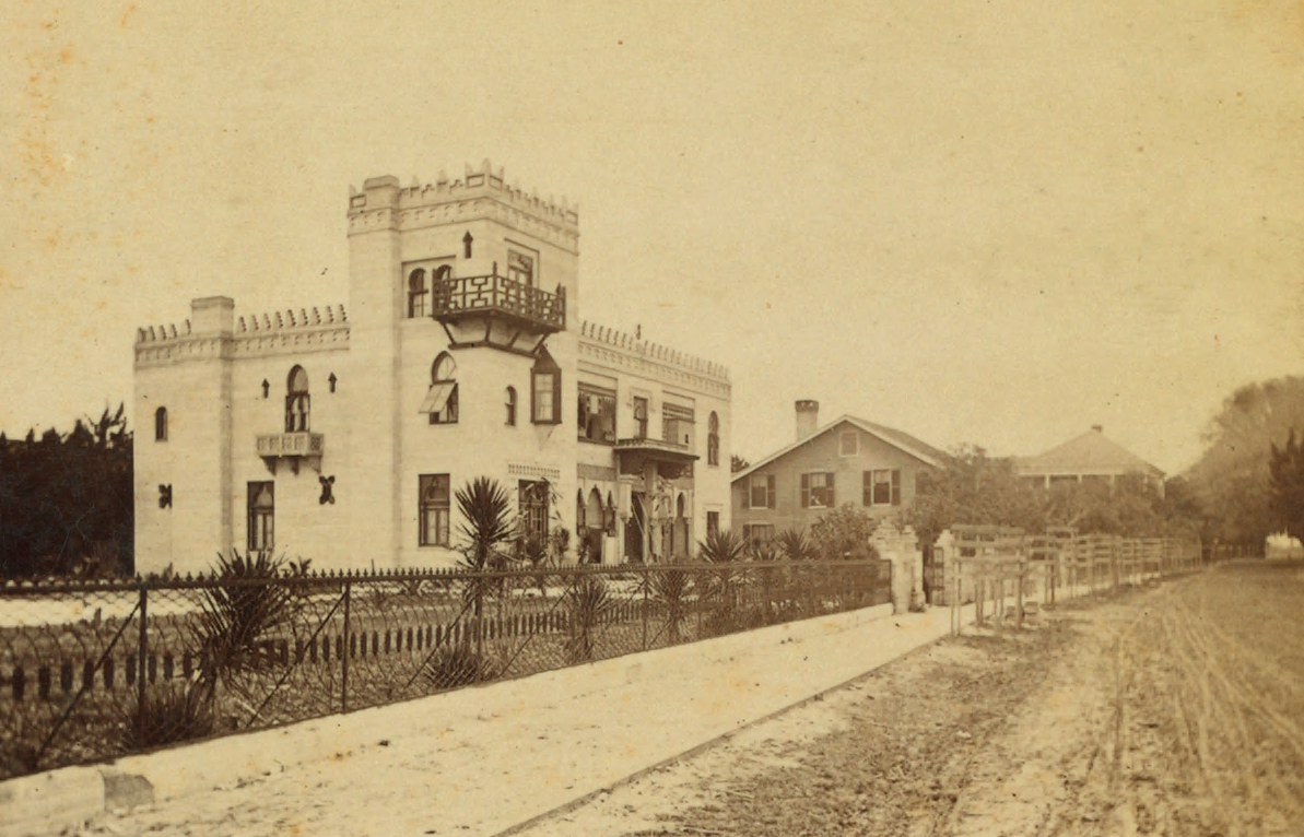 Historic photo of Villa Zorayda 