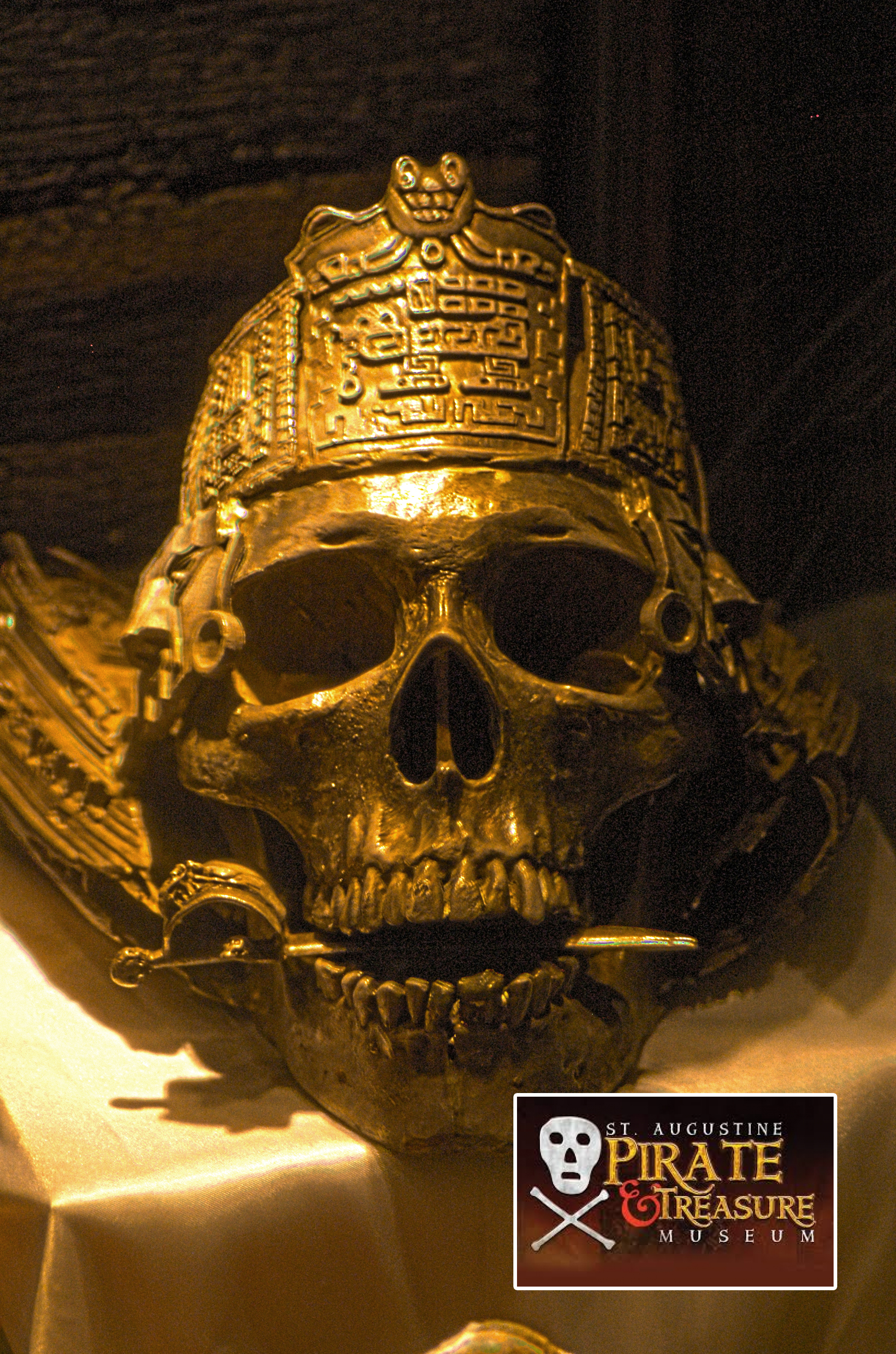 Artifact inside the  St. Augustine Pirate Treasure Museum