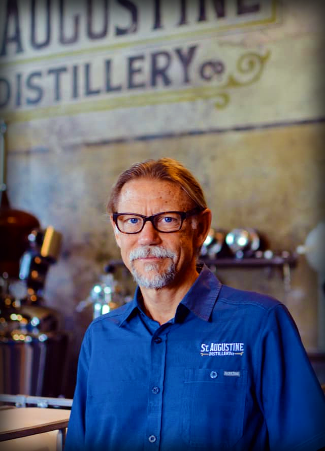 Employee of St. Augustine distillery