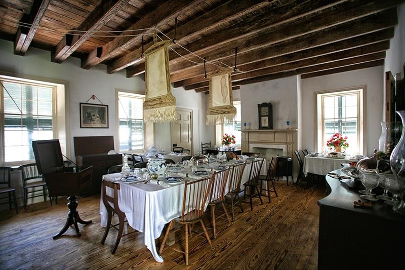 Ximenez-Fatio House Dinning Room Table Preset