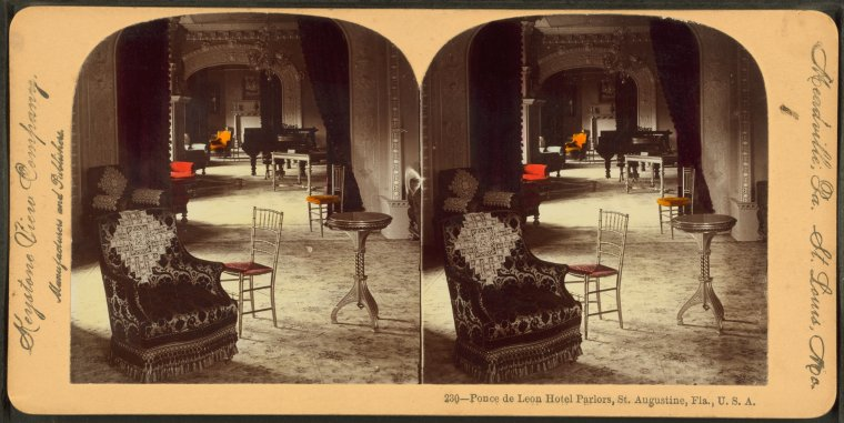 Photo inside of the Ponce de Leon Hotel (Flagler College)